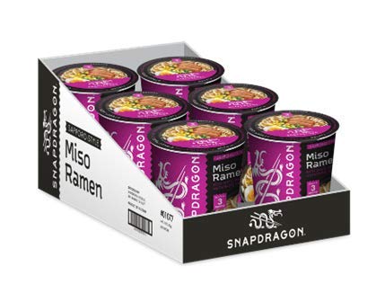 Snapdragon Sapporo-Style Miso Ramen Cups, 2.2oz (Pack of 6)