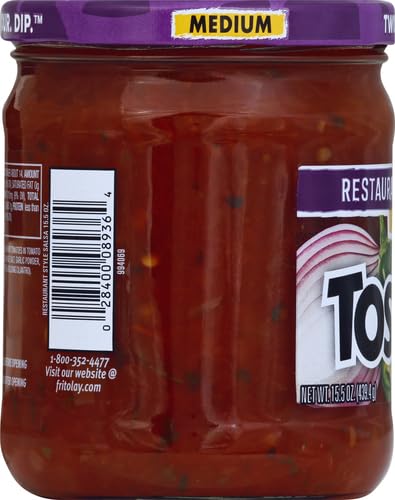 Tostitos Restaurant Style Salsa - Medium, 15.5 Ounce