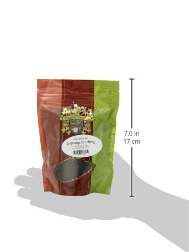 English Tea Store Loose Leaf Black Tea Pouches, Lapsang Souchong, 4 Ounce