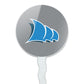 College Of Coastal Georgia Secondary Logo Cupcake Picks Toppers Decoration Set Of 6