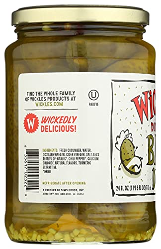 Wickles Dirty Dill Baby Dills 24 oz (Pack of 1)