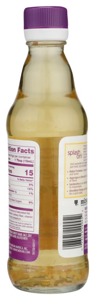 Nakano Seasoned Rice Vinegar W/Garlic 12 Oz (Pack Of 6)