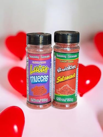 Flaming Hott Flavored Chili Powder Pack Of 2 Hott Flaming (2, Skwinkles & Lucas)