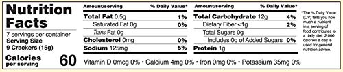 Edward & Sons Brown Rice Snaps Tamari Sea , 3.5 Ounce Packs (Pack Of 12)