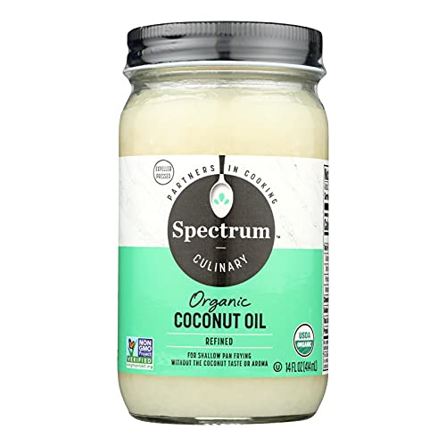 Spectrum Organic Refined Coconut Oil, 14 Ounce - 12 Per Case.