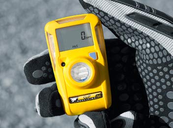 Bw Technologies Bwc2-X Bw Clip Single Gas O2 Monitor, 19.5/23.5, Yellow