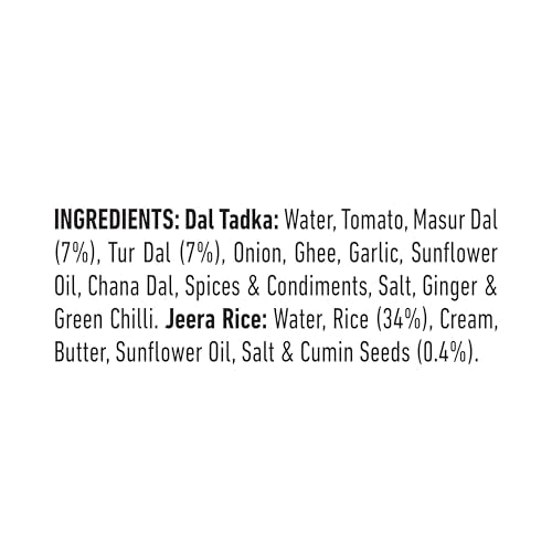 Gits Ready To Eat Jeera Rice & Dal Tadka - Combo Meal, 375G