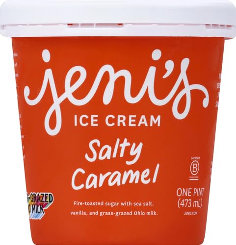 Jenis Splendid Ice Creams Salty Caramel Ice Cream, 16 oz (Frozen)