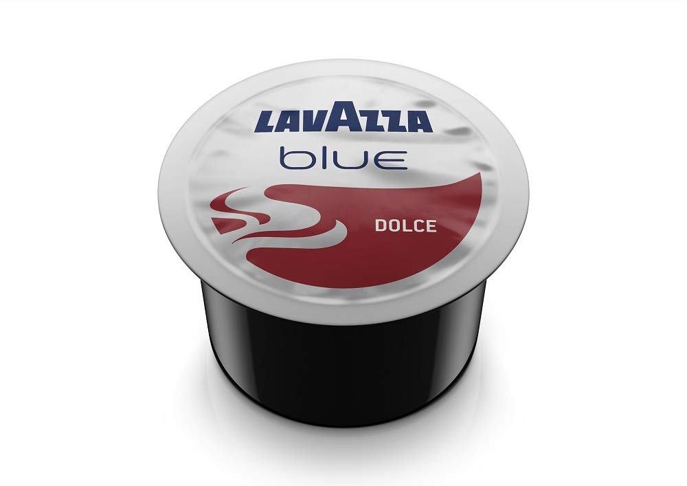 Lavazza BLUE Capsules  Espresso Dolce Coffee Blend  Medium Roast  28.2-Ounce Boxes (Pack of 100)