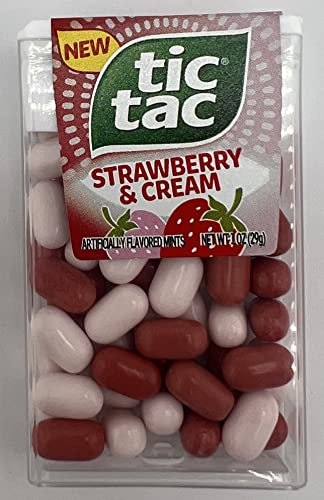 Tic Tacs Variety Pack Of 5 Fruity Flavors- Includes Orange Tic Tac, Tic Tac Fruit Adventure, Berry Adventure Tic Tacs, Strawberr
