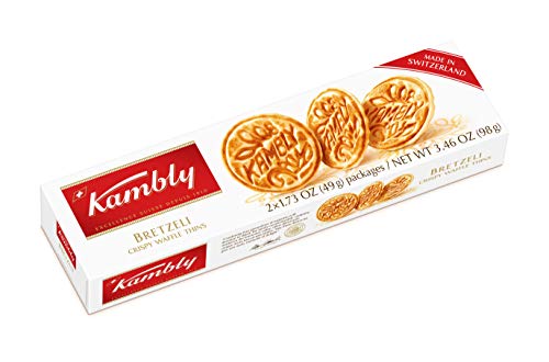 Kambly - Bretzeli Waffle Thins - Case Of 14-3.46 Oz