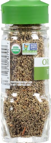 McCormick Gourmet Organic Thyme, 0.65 Oz
