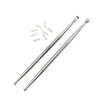 Airgoesin 2Pcs Tonsil Stone Removal Pick Tonsillolith Premium Tool Stainless Steel Oral Cleaner With 10 Soft Silicone Caps