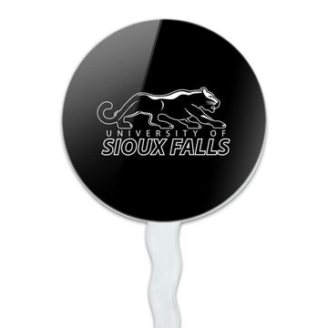 University Of Sioux Falls Secondary Logo Cupcake Picks Toppers Decoration Set Of 6