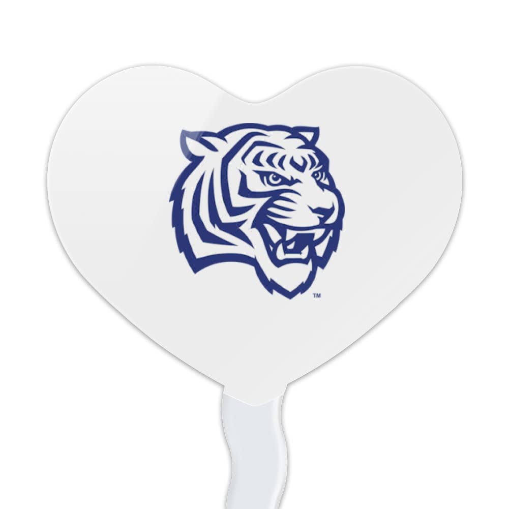 GRAPHICS & MORE Cupcake Toppers Set of 6, Acrylic, Tennessee State University, Model CUPCAKE.HEART.CLCTNS.Z008413, One Size