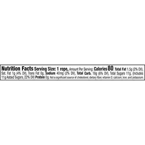 Laffy Taffy Rope, Blue Raspberry, 0.81Ounce, Pack Of 96 (12075246)