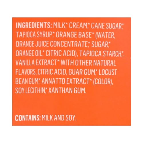Aldens Organic Orange Cream Ice Cream, 1.5 Qt
