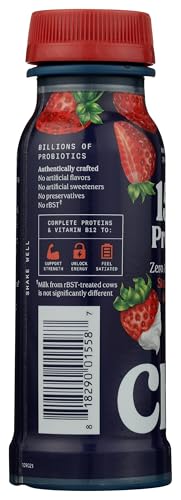 Chobani 15g Protein Lowfat Greek Yogurt Drink Strawberries & Cream 7 fl oz