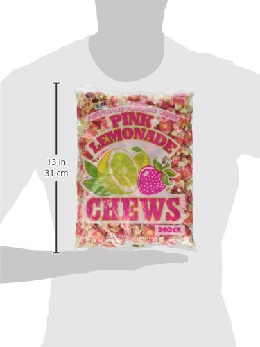 Alberts Fruit Chews Pink Lemonade 240 Count