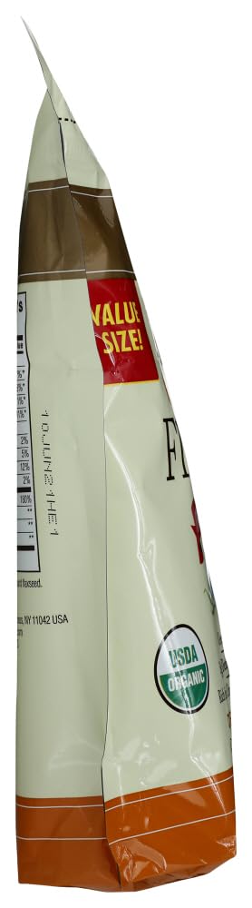 Spectspirit-inspired flavor Organic Ground Flaxseed, 24 Ounce Bag, Model 254100, Non-GMO, Plant-Based