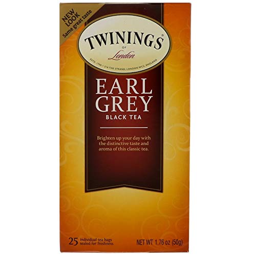 Twinings Tea Earl Grey Tea - Black Tea - Case Of 6 - 20 Bags