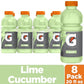 Gatorade Thirst Quencher, Lime Cucumber, 20 Fl Oz, 8 Pack
