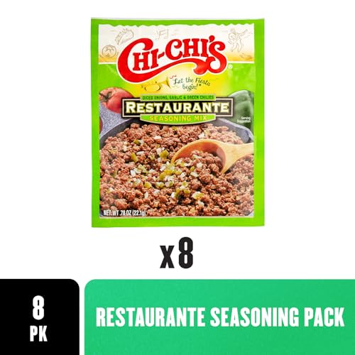 Chi Chis Fiesta Restaurante Seasoning Mix, 0.78 Ounce (Pack Of 8)