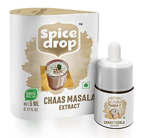 Spice Drop Butter Milk Masala Extract | For Chaas, Taak, Buttermilk, Lassi, & Salted Yogurt Drink | 100 % Natural Herbs And Spic