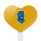GRAPHICS & MORE Cupcake Picks Toppers Set of 6 - Acrylic, Heart Love Design, Fredonia State University