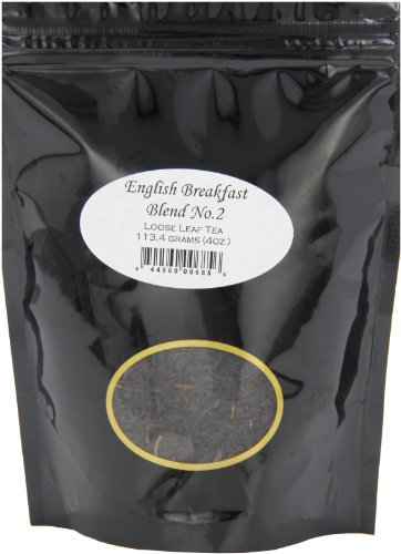 English Tea Store Loose Leaf, English Breakfast Blend Number Two Tea Pouches, 4 Ounce