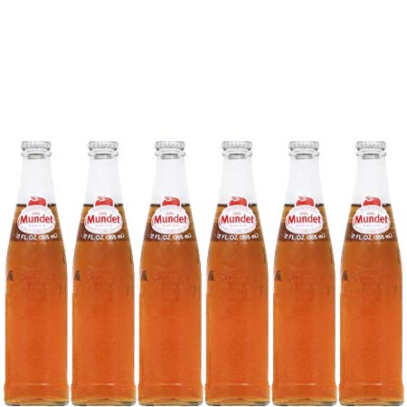Sidral Mundet, Naturally Flavored Apple Soda, 12 Fl Oz Glass Bottle (Pack Of 6, Total Of 72 Fl Oz)
