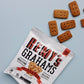 Safe + Fair Remys Cinnamon Grahams 24ct - Wholesome Healthy Snacks - Bite-Sized Whole Grain Treats - Single-Serve Pouches for S