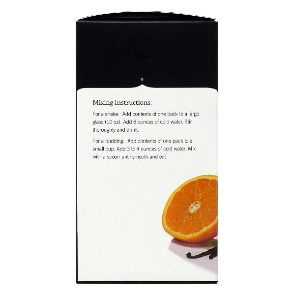 ProteinWise - Orange Creamsicle Meal Replacement Shake or Pudding Mix - 7/Box