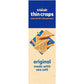 Triscuit Thin Crisps Original Whole Grain Wheat Crackers, Vegan Snacks, Bulk Snack Crackers, 6 - 7.1 oz Boxes