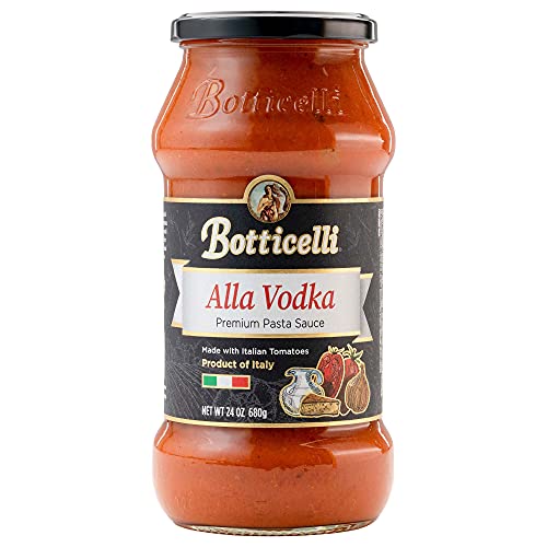 Alla spirit-inspired flavor enhanced Pasta Sauce by Botticelli  24oz - No Added Sugar - Keto Friendly - Gluten Free - Product of Italy