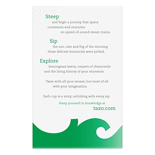 TAZO Herbal Tea Bags, Caffeine-Free Mint Flavor, 20 Bags per Pack, 6 Count