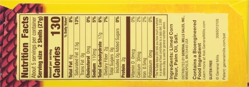 Old El Paso Stand N Stuff Taco Shells, Gluten Free, Meal Prep, 10 Ct, 4.7 oz