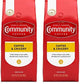 Community Coffee Coffee & Chicory Blend 32 Ounces, Medium Dark Roast Ground Coffee, 32 Ounce Bag (Pack of 2)