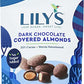 Lilys Sweets, Dark Chocolate Covered Almonds, 3.5 Ounce