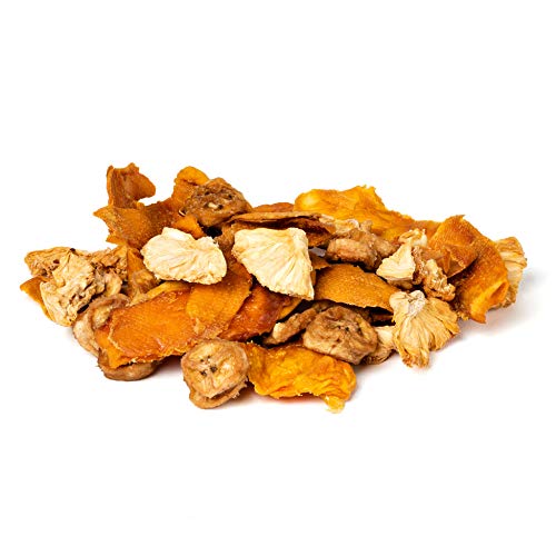 Mavuno Harvest Tropical Mix Dried Fruit Snack | Unsweetened Organic Mixed Dried Fruit | Gluten Free Healthy Snacks for Kids and
