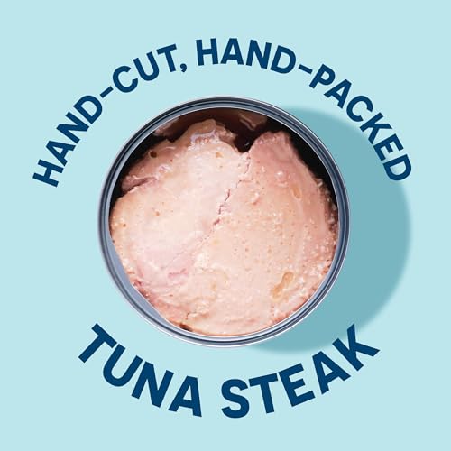 Wild Planet Skipjack Wild Tuna, Sea Salt, Canned Tuna, Pole & Line Sustainably Wild-Caught, Non-Gmo, Kosher, 5 Ounce Can (Pack O