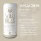 Wild Bills Vanilla Cream Soda - Classic Craft Soda, Caffeine Free, Gluten Free, Vegan, 12 Oz, 12 Pack, Cream