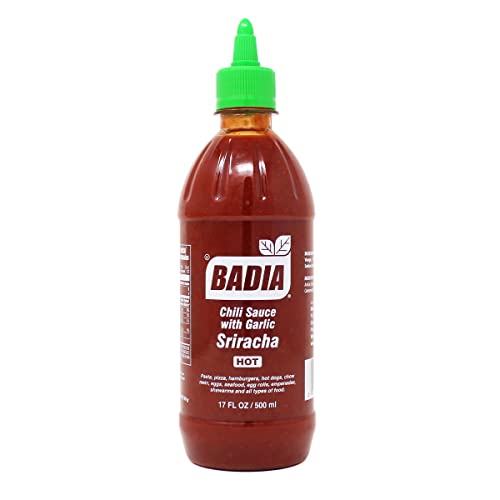 Badia Sriracha Hot Sauce, 17 Fluid Ounce (Pack of 6)