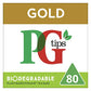 Pg Tips Gold 70S (Non-Pyramid) Teabags (Pack Of 6, Total 420 Teabags)