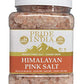 Pride Of India - Himalayan Rock Salt - 84+ Natural Mineral Enriched (Pure Himalayan Pink Salt, Coarse Grind 2.2 Pound Jar)