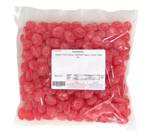 Yankeetraders Cinnamon Hard Sanded Candy Drops, 40 Oz. Bulk Bag