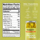 Big Picture Organic Pepperoncini/Whole in Jar - Zesty Macedonian Green Peppers for Antipasti Excellence! Whole  Regeneratively Farmed  and Bursting with Nutrients - Net Wt. 12oz (340g)