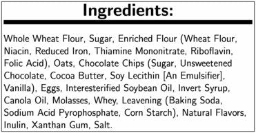 Readi Bake Benefit Oatmeal Chocolate Chip Cookies -- 48 Per Case.
