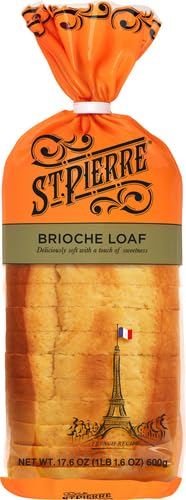 St. Pierre, Sliced Brioche Loaf, 17.6 Oz