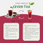 Tea Leaf & Co. Organic Sweet Hibiscus Cinnamon Green Tea Bags - Low Caffeine - 100 Teabags (7.055oz/200gm)